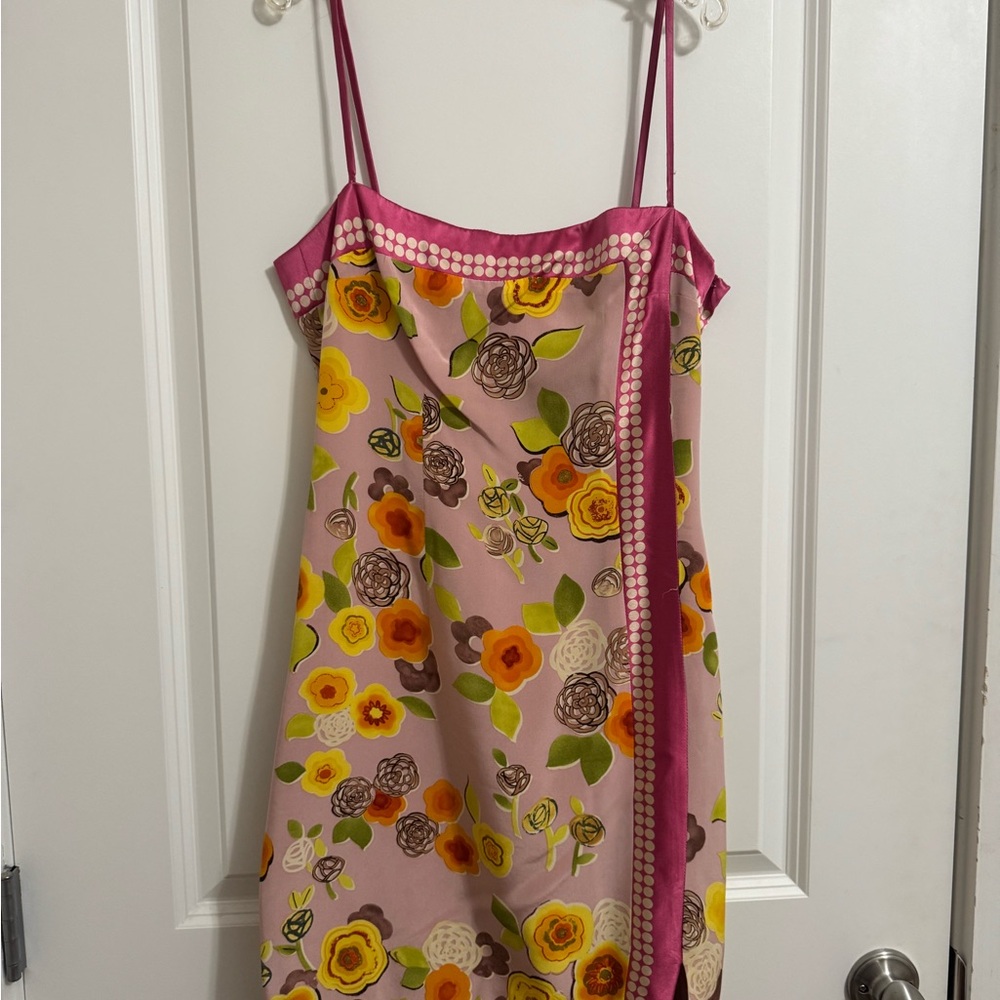 Floral Spaghetti Strap Dress